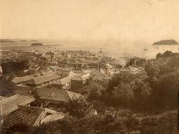 응봉산에서 바라본 탁포 일대와 분도