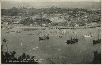 1910년대 초반 월미도에서 바라 본 인천 시가