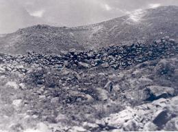 무너져 내린 문학산성