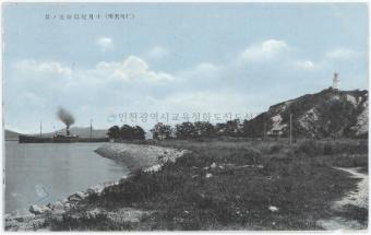 소월미도 부근 모습