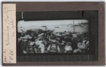 구한말 개화기 유리건판 필름 [제물포 항구]