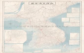 조선교통전도 1:1,000,000