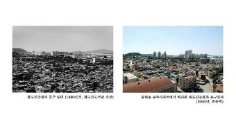 [인천의 변모] 화도진공원과 동구일대